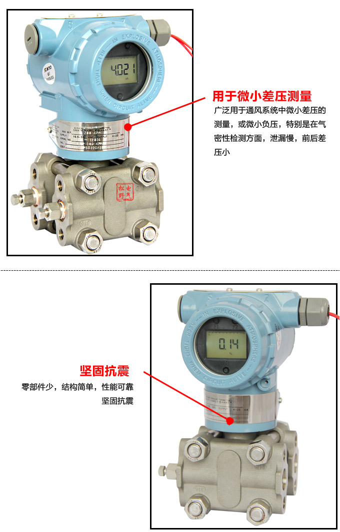 差壓變送器,3351DR智能微差壓變送器細節圖2
