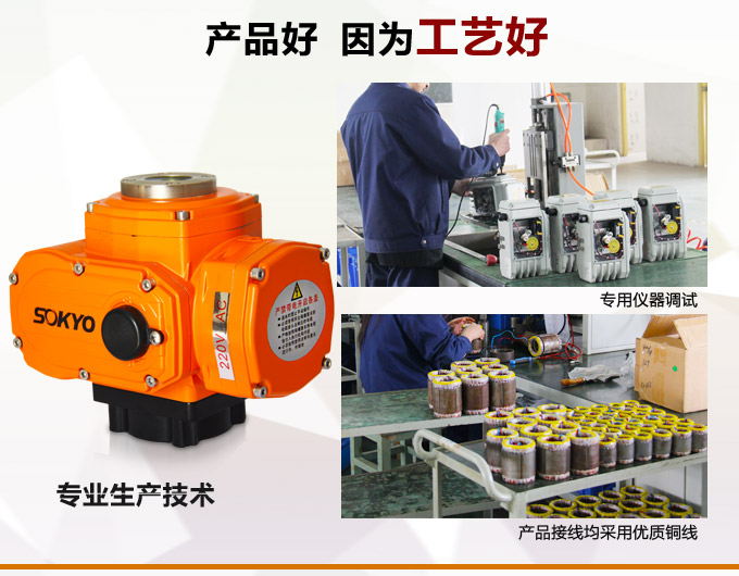防爆電動頭,YTEx-RS50防爆電動執行器產品優點2