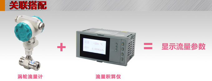 渦輪流量計,YTFL電流輸出渦輪流量計關聯搭配