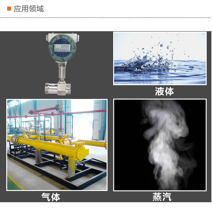 智能渦輪流量計,YTFL智能數顯渦輪流量計應用領域