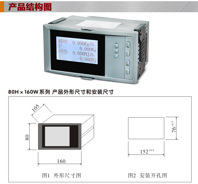 流量表,DF16Y液晶顯示流量表,流量積算控制儀結構圖 流量表,DF16Y液晶顯示流量表,流量積算控制儀結構圖
