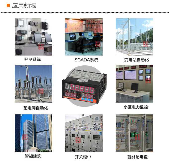 智能交流電流表,DW81-P單相電力監控儀應用領域