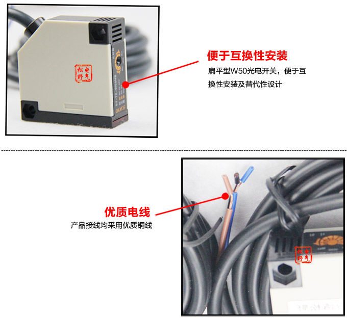 光電開關,TZ-W50扁平形光電開關,光電傳感器細節展示1