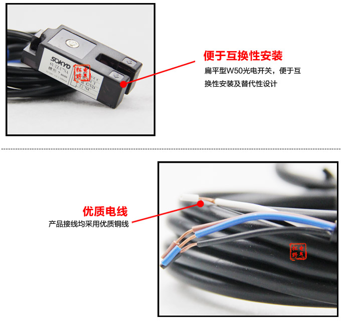 光電開(kāi)關(guān)，TZ-U槽形光電開(kāi)關(guān)，光電傳感器細(xì)節(jié)展示2